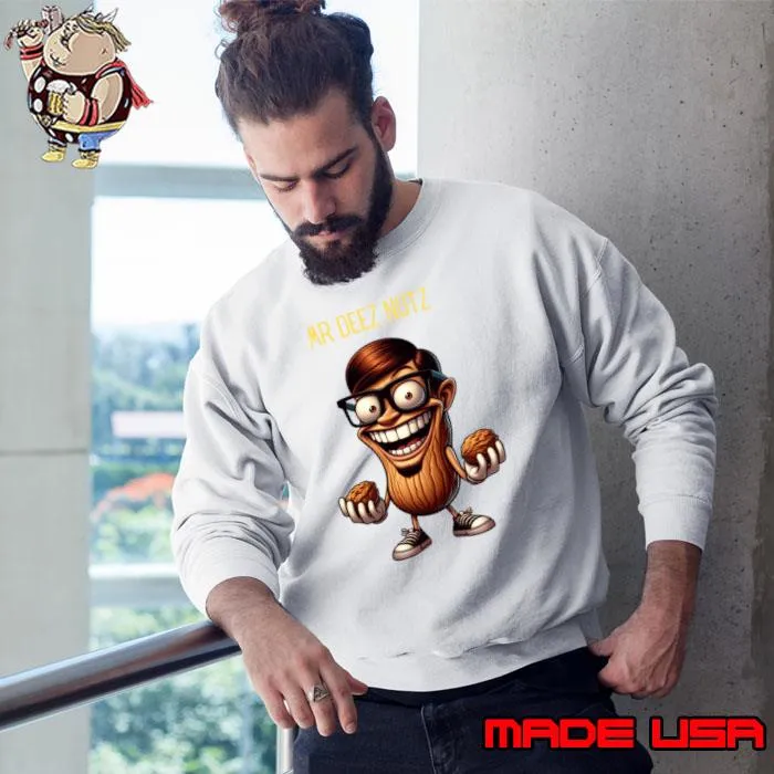 Mister Deez Nuts chocolate peanut butter flavor T-Shirt Sweatshirt