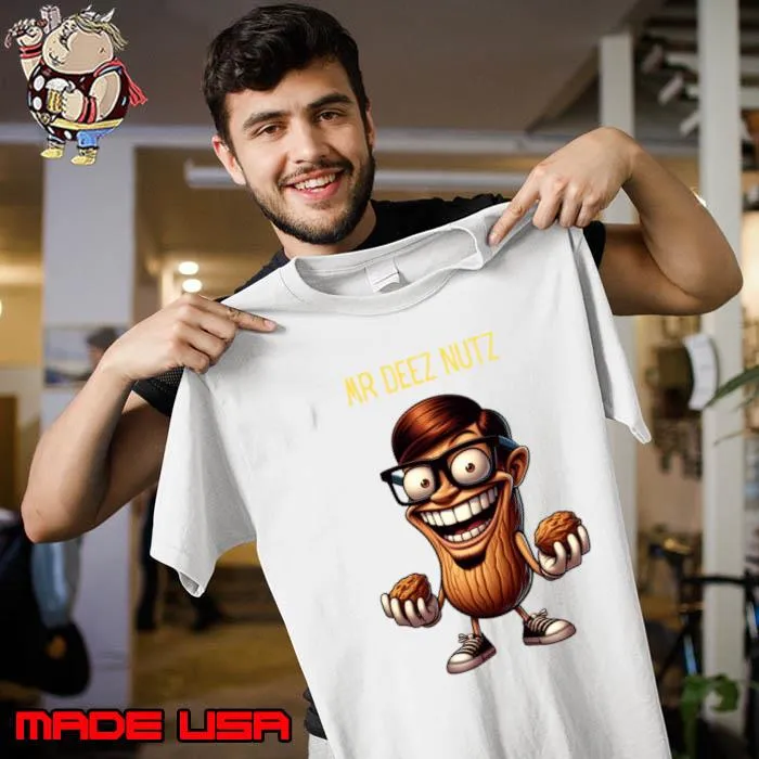 Mister Deez Nuts chocolate peanut butter flavor T-Shirt Unisex