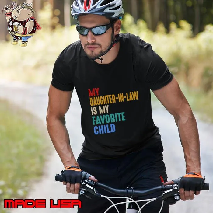 My Daughter In Law Is My Favorite Child Retro T-Shirt Unisex