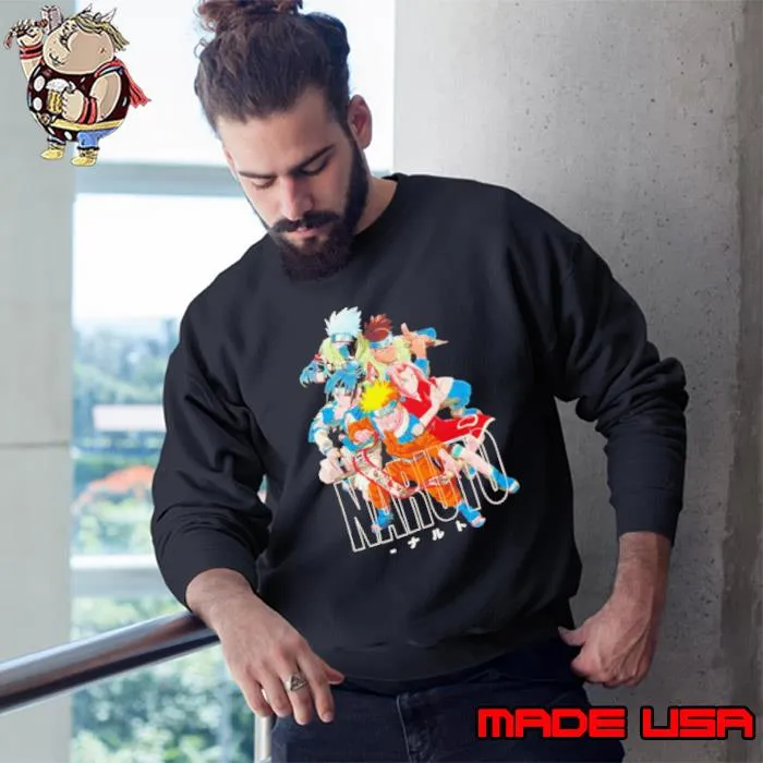 Naruto Team 7 & Iruka s Sweatshirt