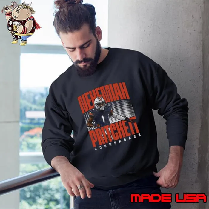 Nehemiah Pritchett American football cornerback for the Auburn T-Shirt Sweatshirt