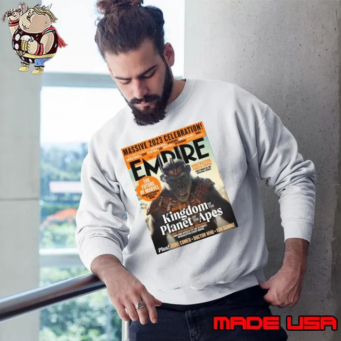 New Look At Kingdom Of The Planet Of The Apes Massive 2023 Celebration Shirt