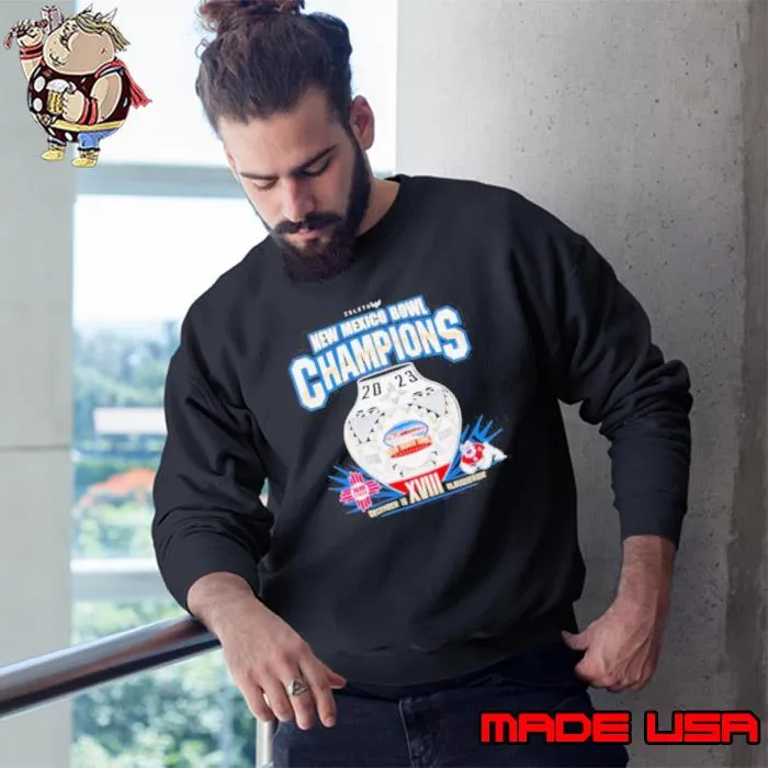 New Mexico Bowl Champions NMSU Aggies vs Fresno State s Sweatshirt