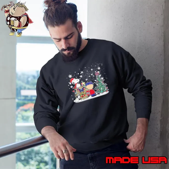 NHL Washington Capitals Snoopy Charlie Brown Christmas Hockey Super Bowl Sports Shirt