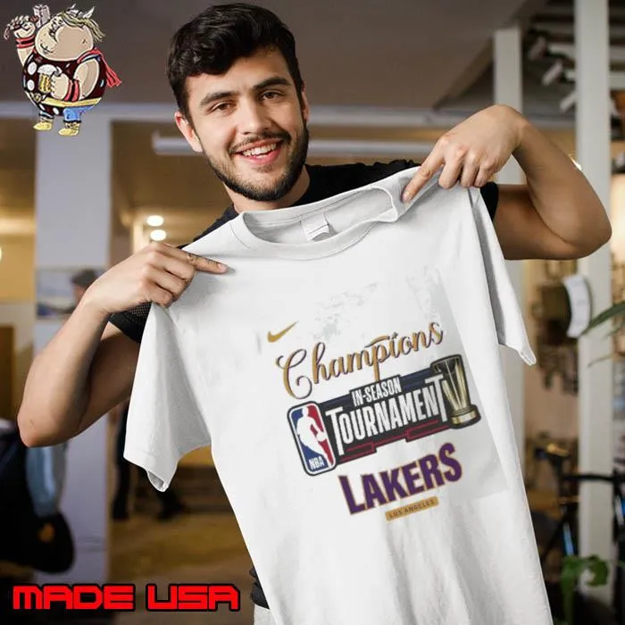 Nike Champions In Season Tournament NBA Los Angeles Lakers s Unisex