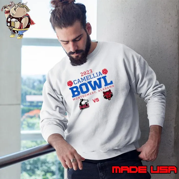 Northern Illinois Vs Arkansas State 2023 Camellia Bowl Bound Shirt