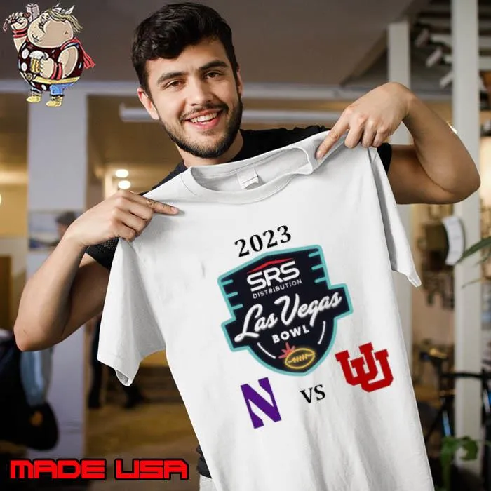 Northwestern Vs Utah 2023 Las Vegas Bowl Bound Shirt Unisex