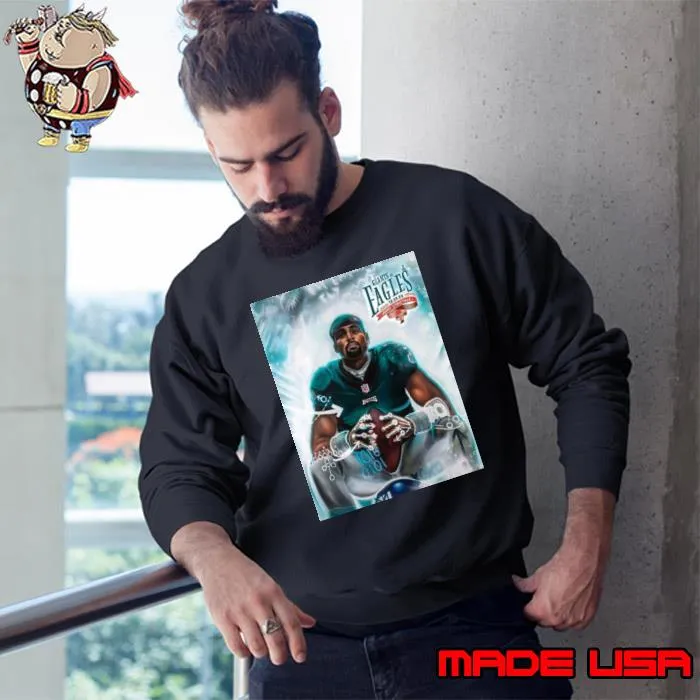 Official merry Gameday Philadelphia Eagles Vs New York Giants NFL Official Poster s Sweatshirt