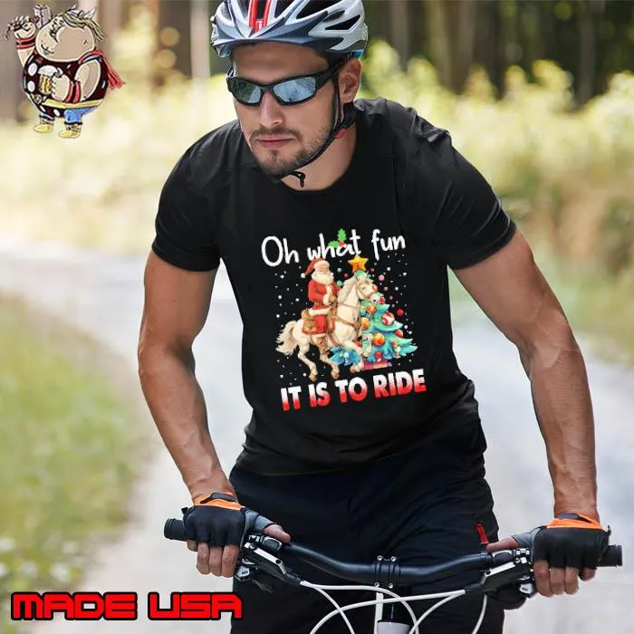 Oh What Fun It Is To Ride Christmas Horse Riding s Unisex