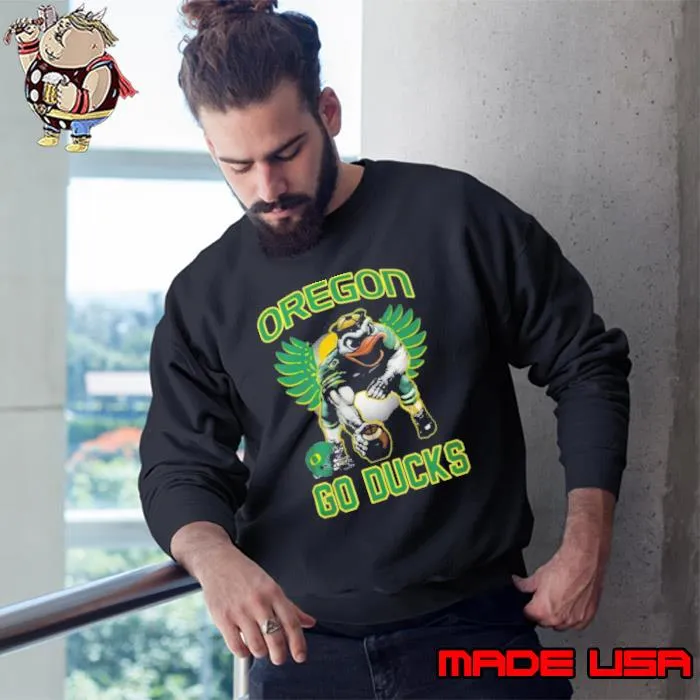 Oregon Go Ducks Mascot University Bowl Season 2023-2024 Shirt Sweatshirt