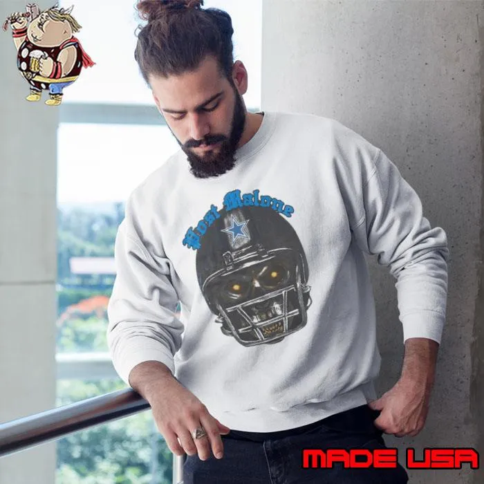 Post Malone Dallas Cowboys Skeleton shirt