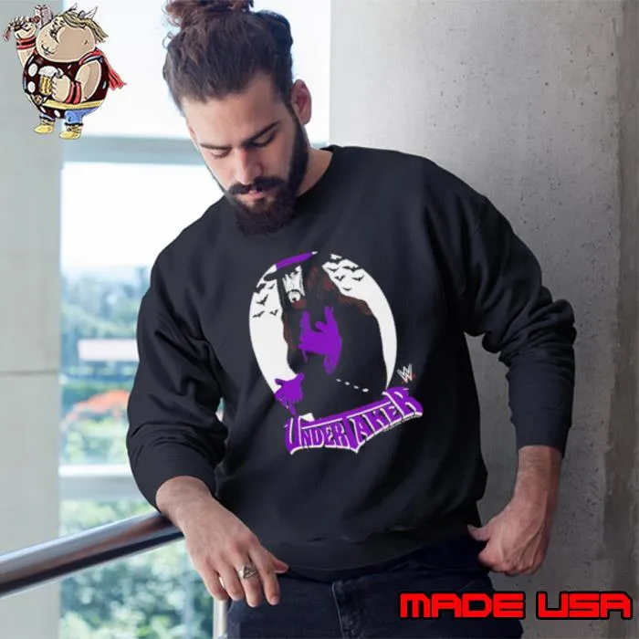 Ripple Junction Black The Undertaker Bat Circle s Sweatshirt