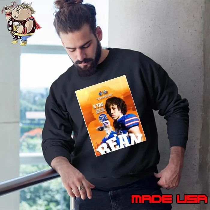 Rock Chalk Jason Bean 24 Of Kansas Jayhawks Is MVP 2023 Guaranteed Bowl Champions NCAA Football s Sweatshirt