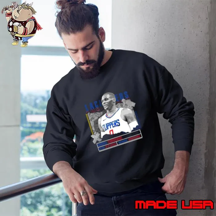 Russell Westbrook American professional basketball player for the Los Angeles Clippers T-Shirt Sweatshirt