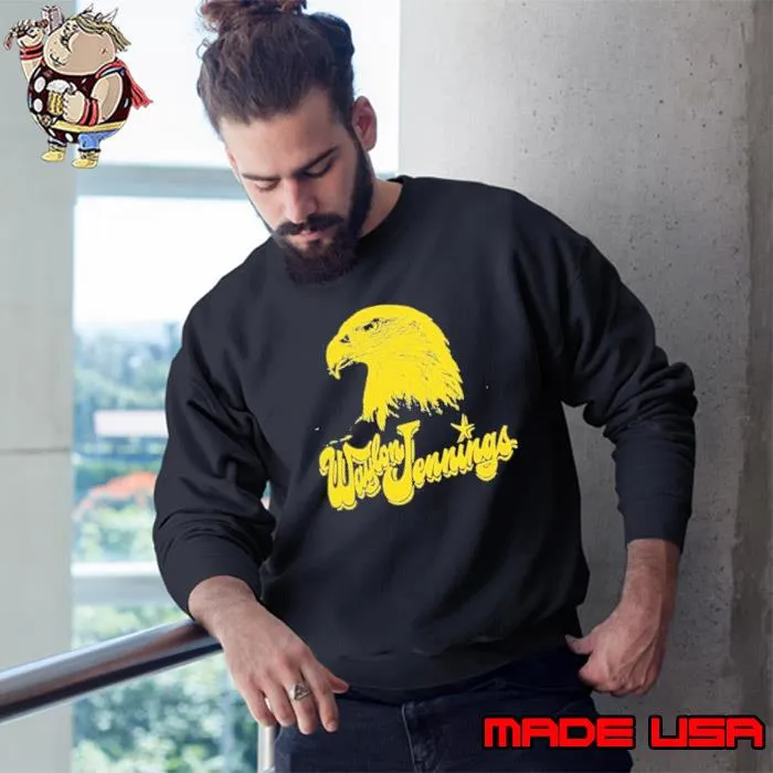 Seager X Waylon Jennings Eagle New s Sweatshirt