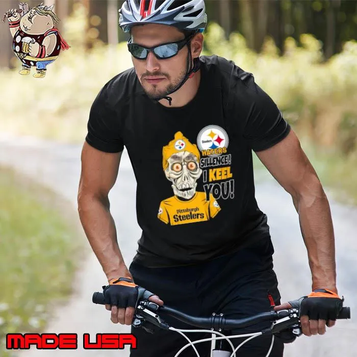 Skeleton Haters Sillence! I Keel You Pittsburgh Steelers s Unisex