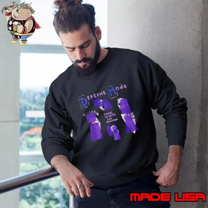 Songs of Faith and Devotion Depeche Mode English electronic music band T-Shirt Sweatshirt