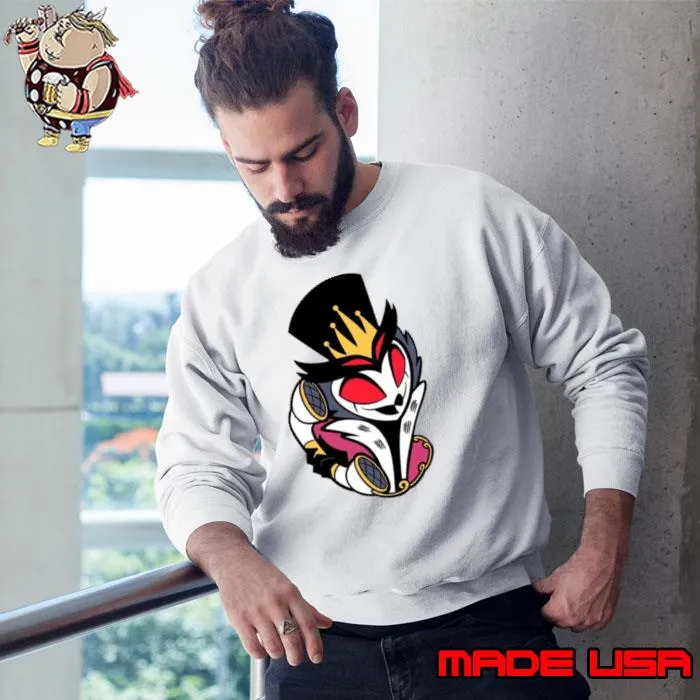 Stolas Helluva Boss Graphic s Sweatshirt