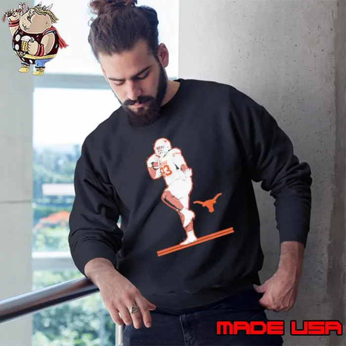 Texas Football T’vondre Sweat Pose Shirt Sweatshirt