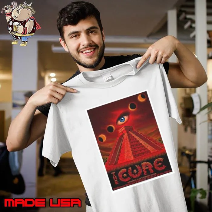 The Cure On Stage Tonight At Corona Capital Autodromo Hermanos Rodriguez Mexico City Domingo 19 November Shows Of A Lost World 2023 Shirt Unisex