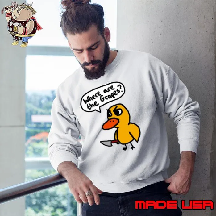 The Duck Walked Up. The Duck Song shirt