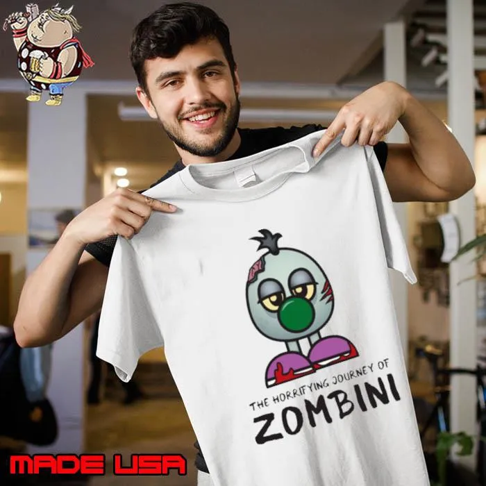 The Horrifying Journey Of Zombini shirt