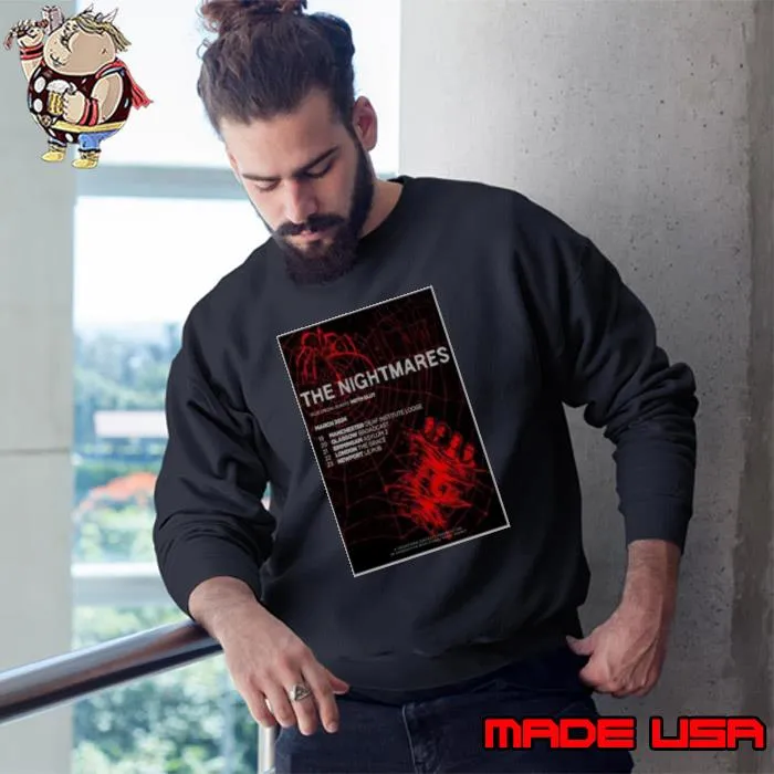 The Nightmares March Tour March 2024 shirt