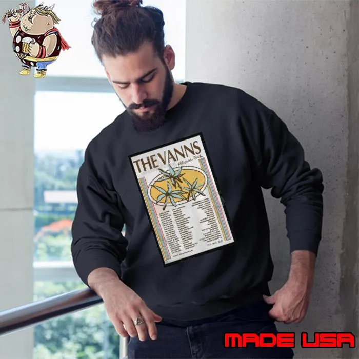 The Vanns Regional Tour 2024 Poster Shirt Sweatshirt