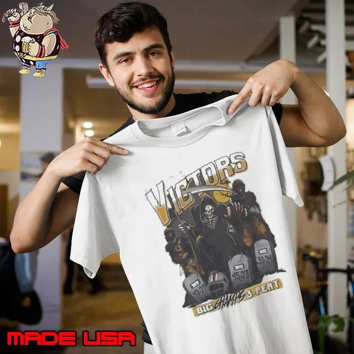The victors Michigan wolverines 3-peat big ten champs the death shirt
