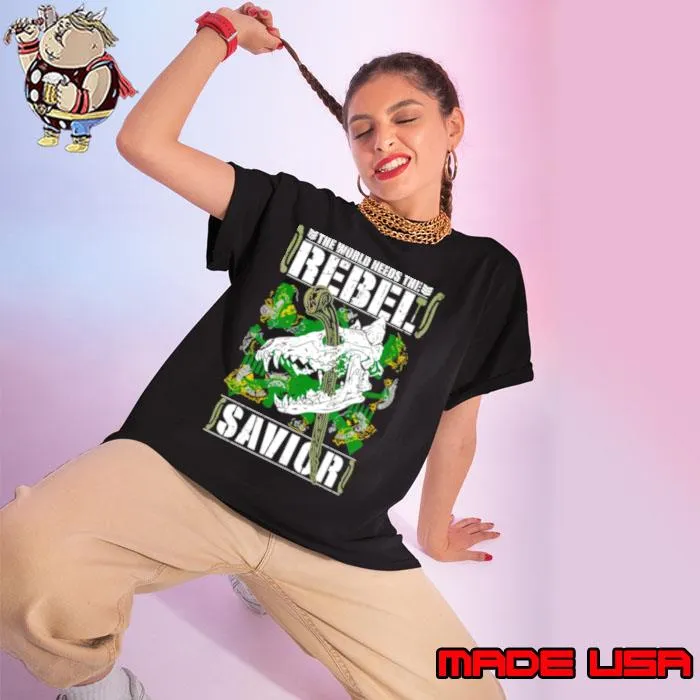 The world needs the bebel savior s Ladies tee