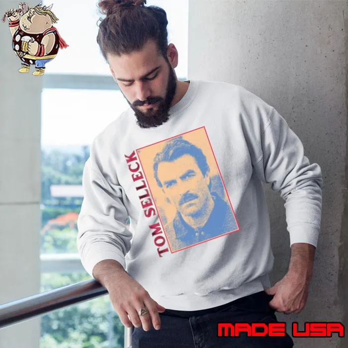 Tom Selleck American actor 1945 in the television series Magnum T-Shirt Sweatshirt