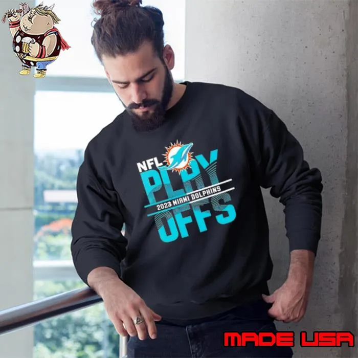 Top congratulations To Miami Dolphins Clinched Going Back 2023 Nfl Playoffs Game Shirt Sweatshirt