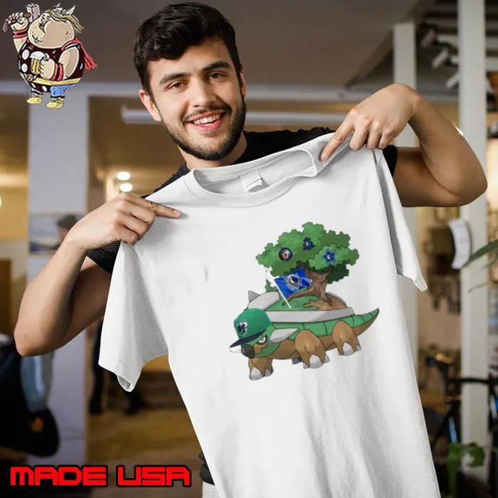 Torterra Pokemon x Dallas Mavericks Funny Tree Decorations Ornament Shirt Unisex