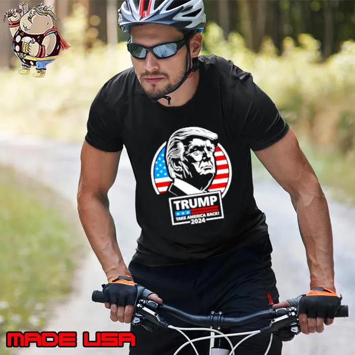 Trump take America back 24 USA flag shirt