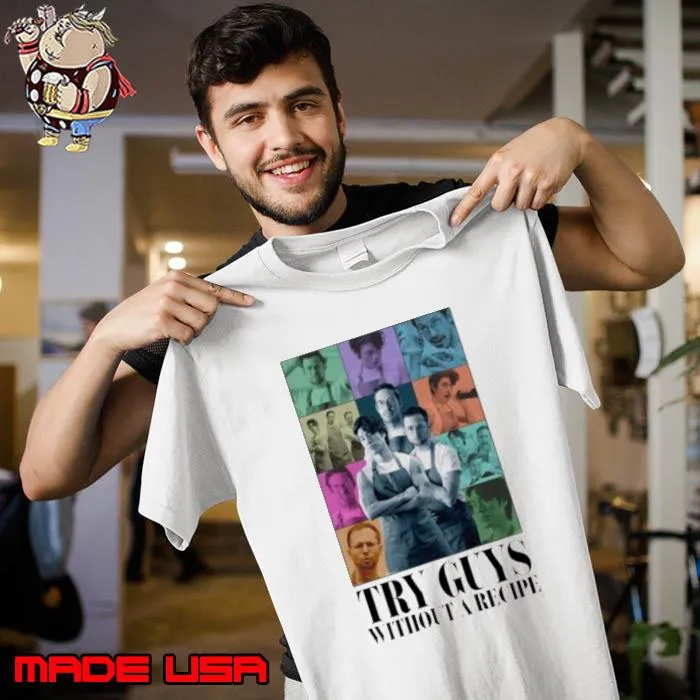 Try Guys without a recipe era tour s Unisex