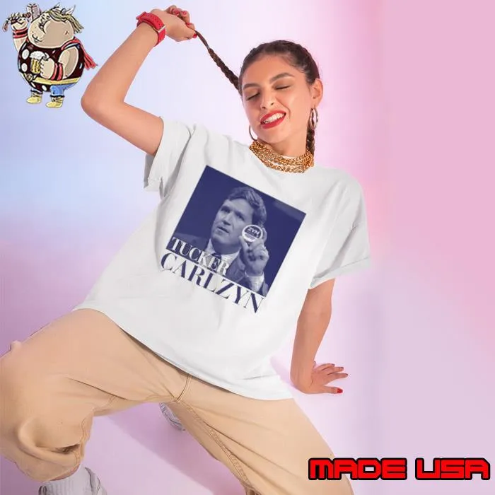 Tucker Carlson carlzyn Shirt Ladies tee