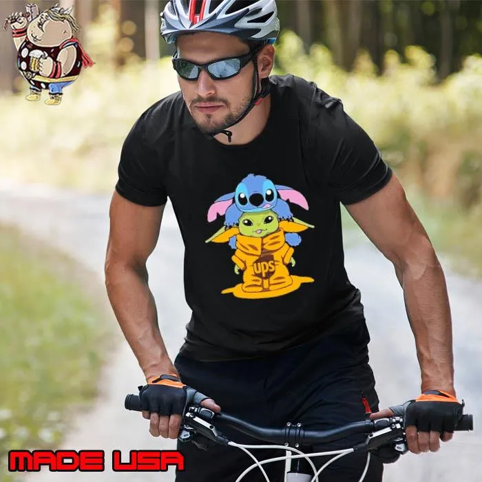 Ups symbol stitch and yoda s Unisex