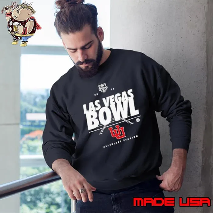 Utah Utes SRS Distribution Las Vegas Bowl Allegiant Stadium 2023 Shirt Sweatshirt