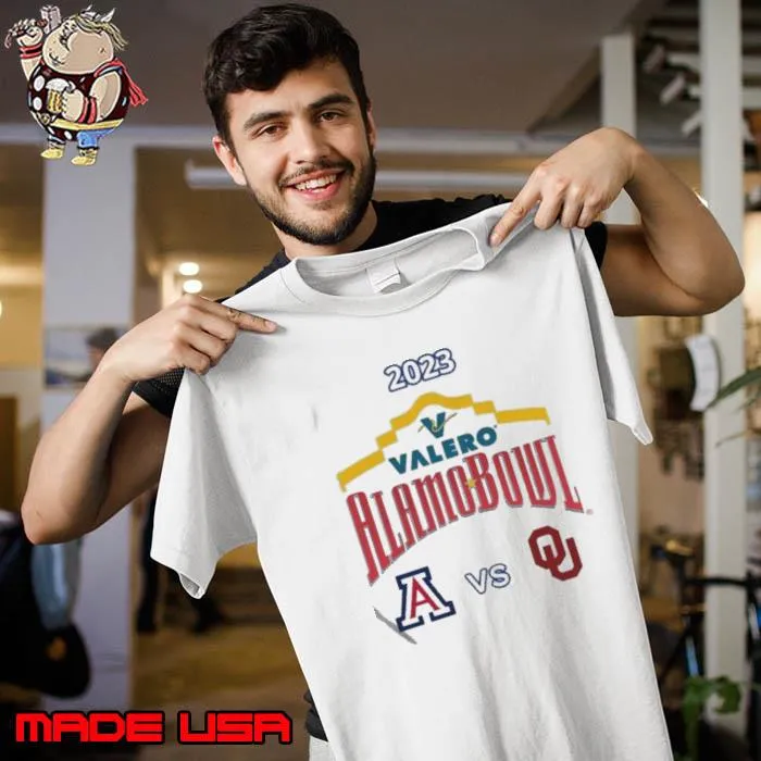 Valero Alamo Bowl Oklahoma vs. Arizona Alamodome San Antonio TX 2023 s Unisex