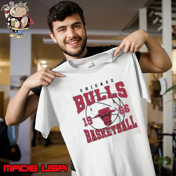 Vintage chicago bulls 1966 basketball shirt