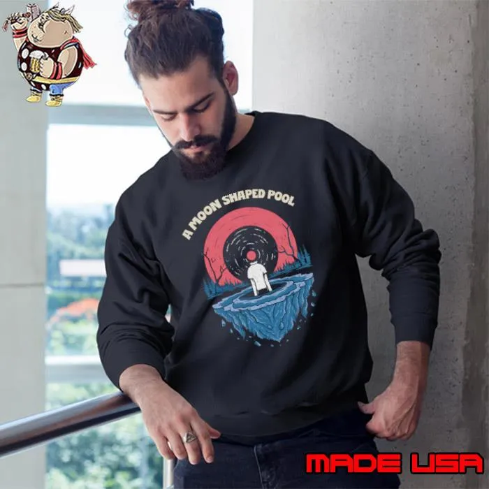 Vintage Radiohead Vibes A Moon Shaped Pool T-Shirt Sweatshirt