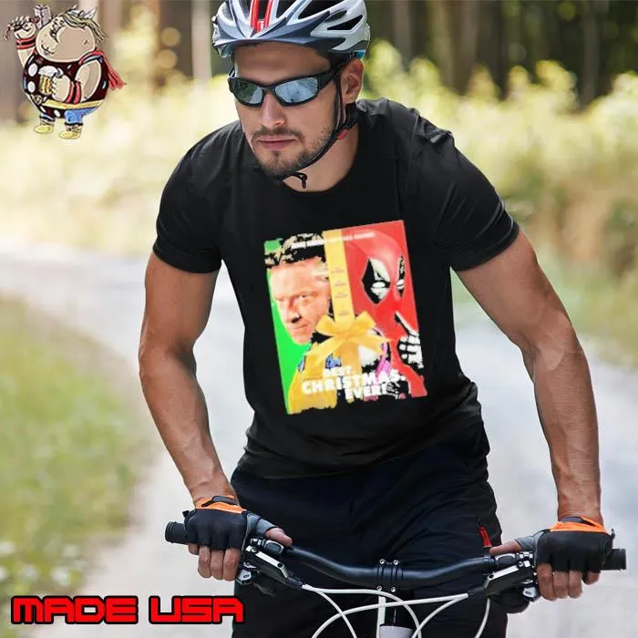 What If Deadpool 3 Was A Christmas Movie Best Christmas Ever Poster Movie Ryan Reynolds x Hugh Jackman Poster Shirt Unisex