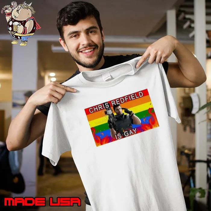 Wlwrage Chris Redfield Is Gay shirt