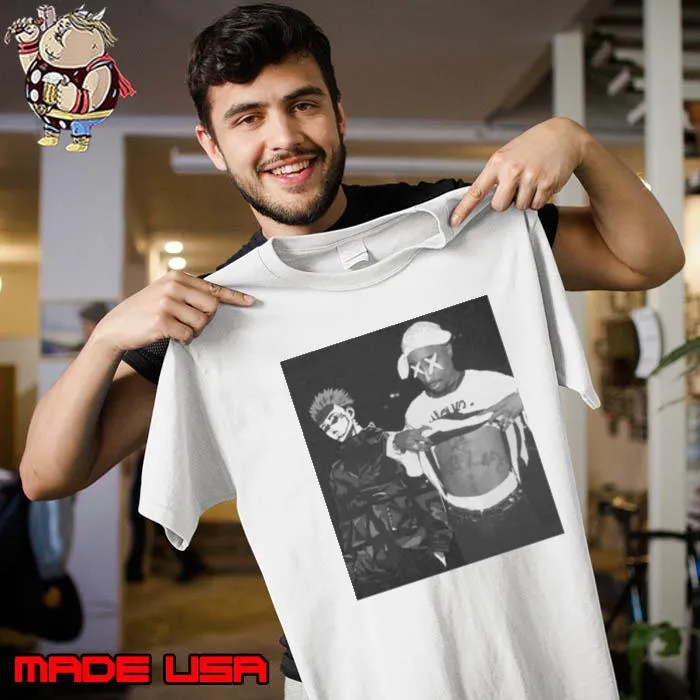 Yuta Itadori And Tupac Shakur King Of Curses Shirt Unisex