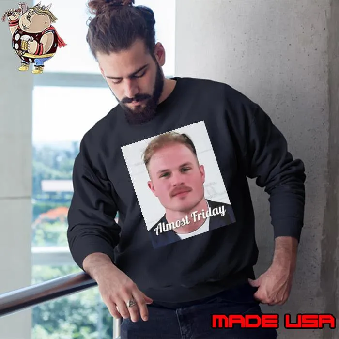 Zach Bryan Almost Friday s Sweatshirt