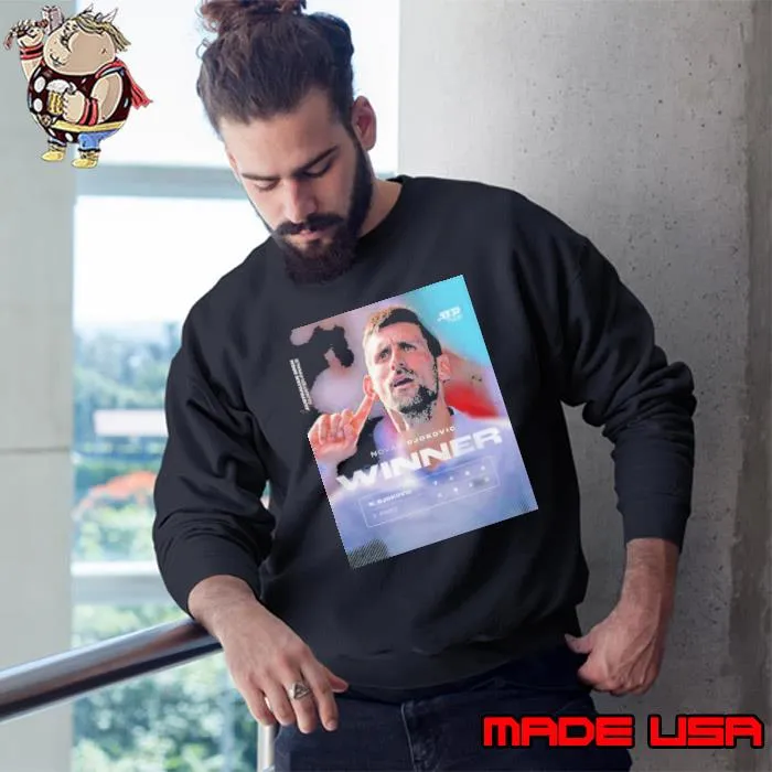 48th Grand Slam Semi-final Novak Djokovic Winner Australian Open Quarter-finals AusOpen ATP Tour 2023-2024 Shirt Sweatshirt