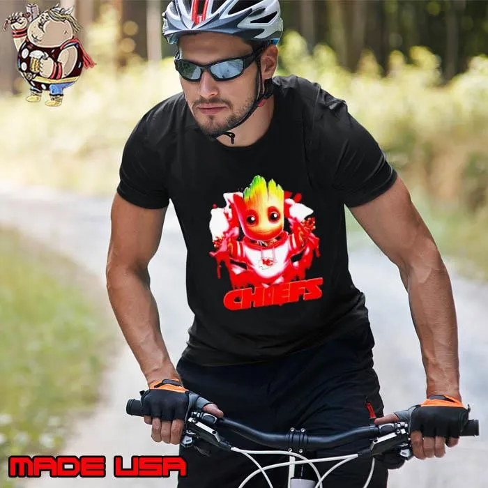 Baby Groot Blood Inside Me Kansas City Chiefs 2024 shirt