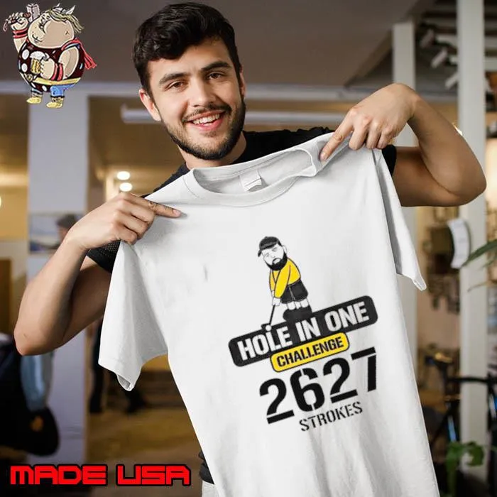 Big Cat Hole In One 2627 Strokes Shirt Unisex