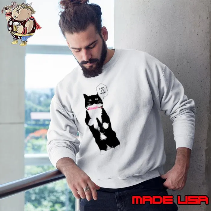 Black cat nah I’d win shirt