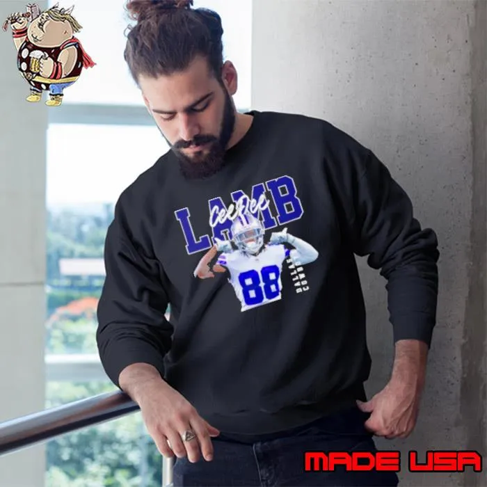 Ceedee Lamb Shirt Ceedee Lamb Dallas Cowboys Football Players Shirt Sweatshirt